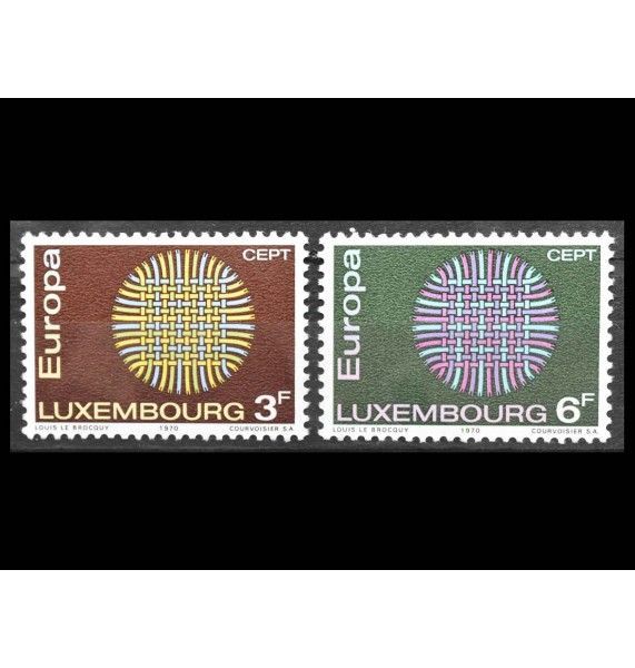 Люксембург 1970 г. "Европа: СЕПТ" Люксембург 1970 г. "Европа: СЕПТ"