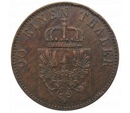 Пруссия 4 пфеннига 1856 г. A