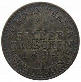 Пруссия 1 грош 1844 г. D