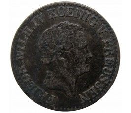 Пруссия 1/2 гроша 1851 г. A Пруссия 1/2 гроша 1851 г. A