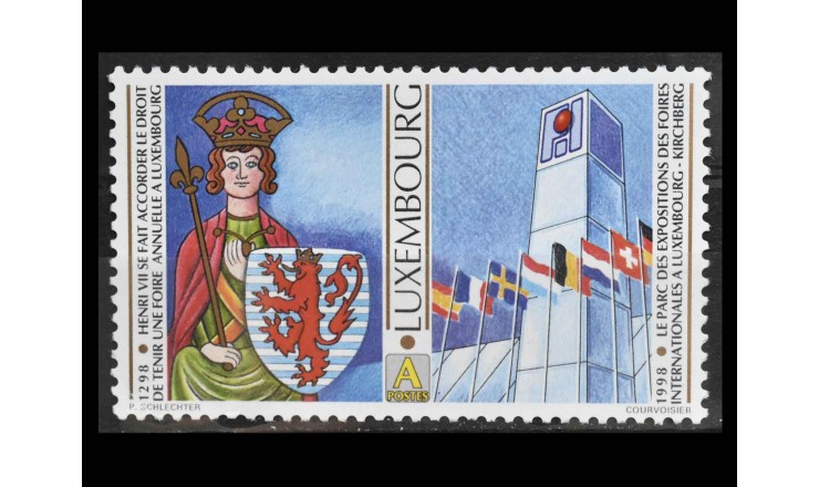 Люксембург 1998 г. "Выставки"