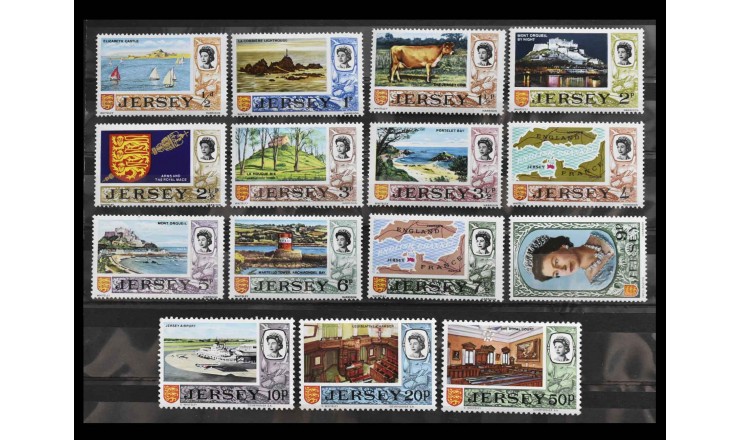 Джерси 1970 г. "Виды Джерси"
