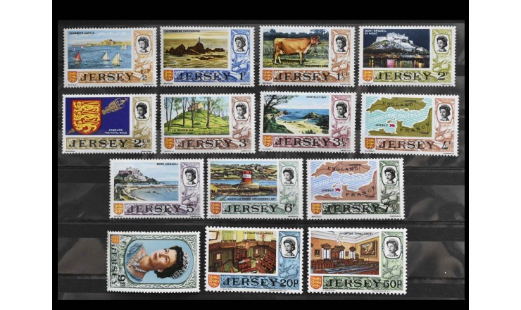 Джерси 1970 г. "Виды Джерси"