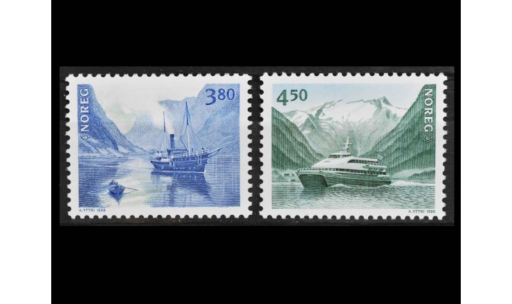 Норвегия 1998 г. "Прибрежное судоходство"