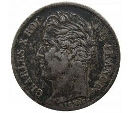 Франция 1/2 франка 1827 г. А 