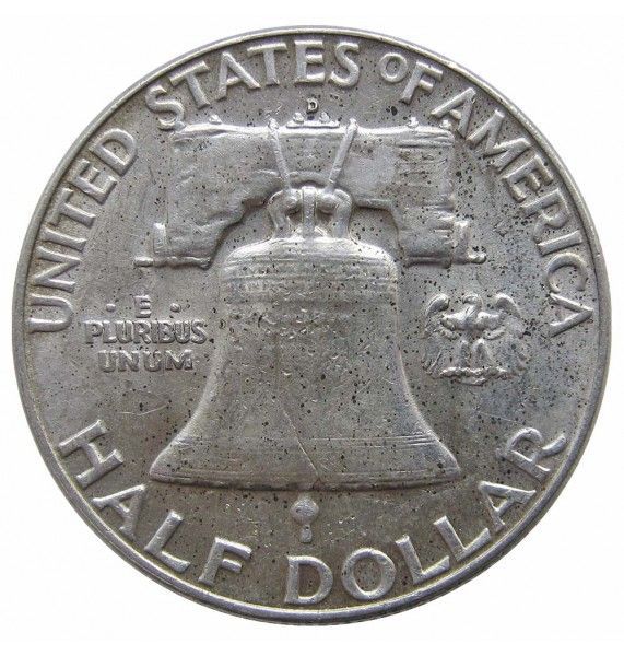 США 1/2 доллара 1961 г. D США 1/2 доллара 1961 г. D