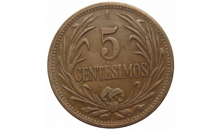 Уругвай 5 сентесимо 1948 г.
