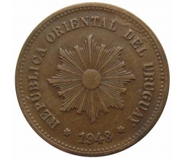 Уругвай 5 сентесимо 1948 г.