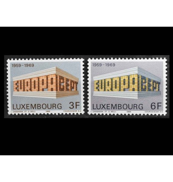 Люксембург 1969 г. "Европа: СЕПТ" Люксембург 1969 г. "Европа: СЕПТ"