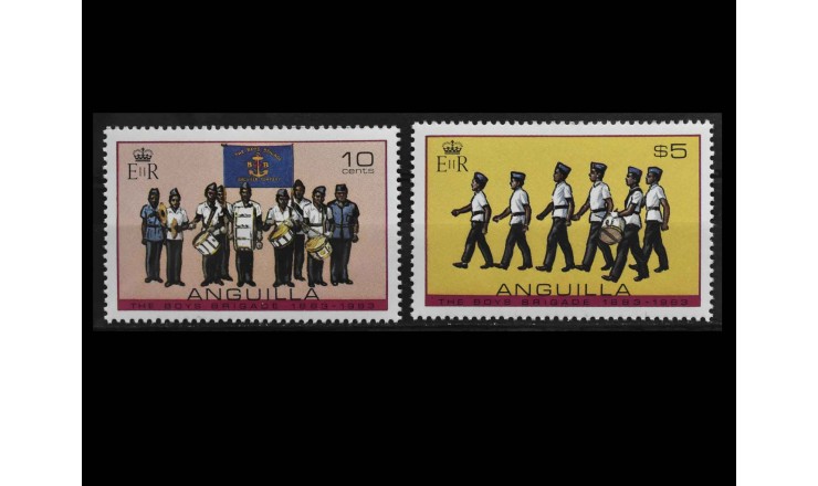 Ангилья 1983 г. "Мужская бригада"