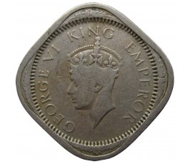 Индия 2 анны 1941 г.