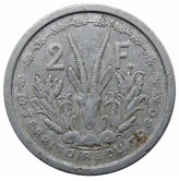 Французское Того 2 франка 1948 г.