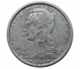 Французское Того 2 франка 1948 г. Французское Того 2 франка 1948 г.