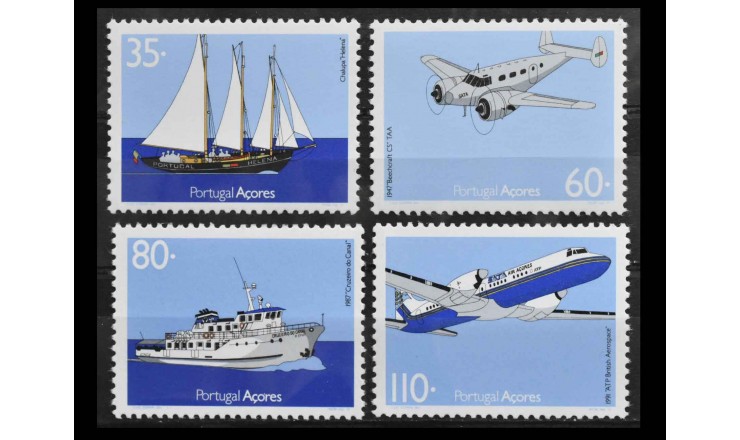 Азорские острова 1991 г. "Межостровные перевозки"