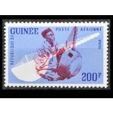 Гвинея 1962 г. "Музыкальные инструменты"