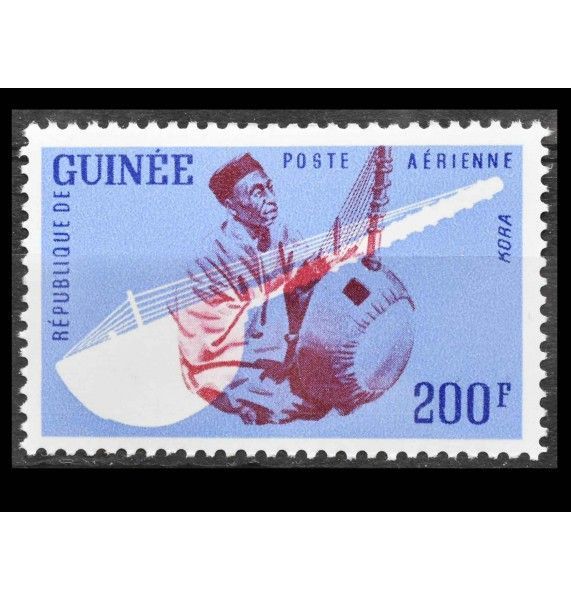 Гвинея 1962 г. "Музыкальные инструменты" Гвинея 1962 г. "Музыкальные инструменты"