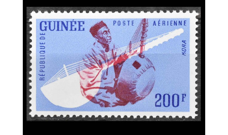 Гвинея 1962 г. "Музыкальные инструменты" Гвинея 1962 г. "Музыкальные инструменты"