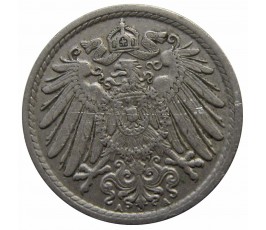 Германия 5 пфеннигов 1914 г. A