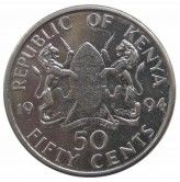 Кения 50 центов 1994 г.