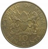 Кения 10 центов 1967 г.