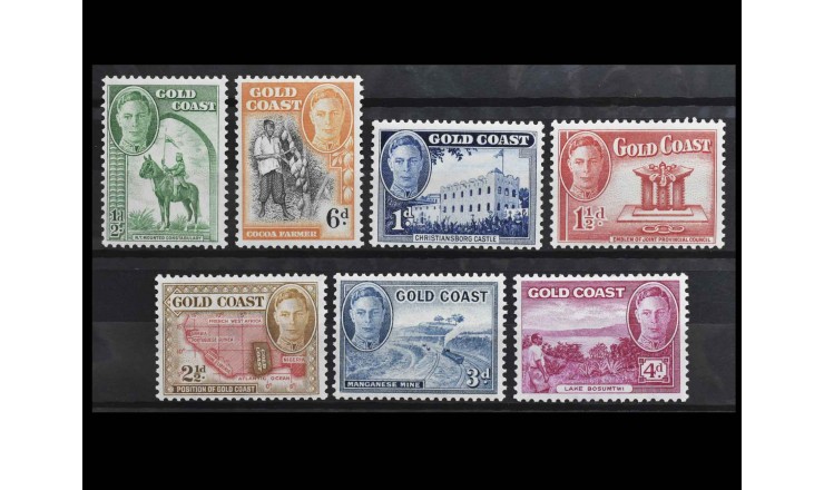 Золотой Берег 1948 г. "Король Георг VI" 