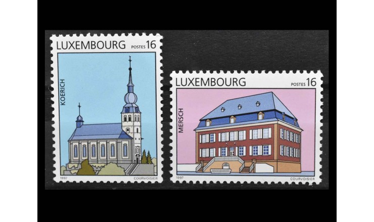 Люксембург 1997 г. "Достопримечательности" Люксембург 1997 г. "Достопримечательности"
