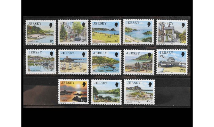 Джерси 1989 г. "Виды Джерси"
