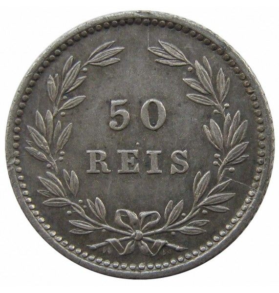 Португалия 50 рейс 1889 г.