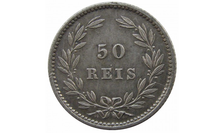 Португалия 50 рейс 1889 г.