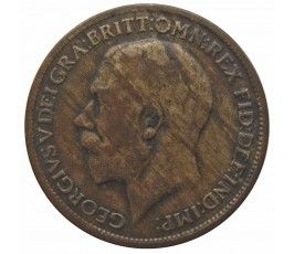 Великобритания 1 фартинг 1918 г.