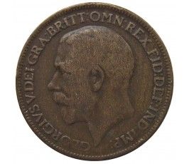Великобритания 1 фартинг 1920 г.