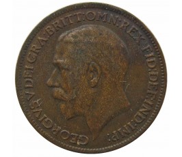 Великобритания 1 фартинг 1915 г.