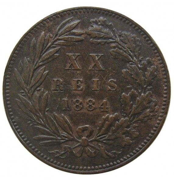 Португалия 20 рейс 1884 г.