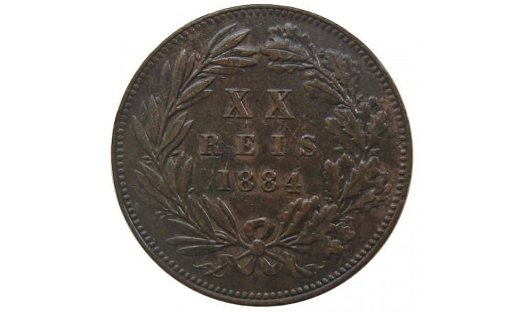 Португалия 20 рейс 1884 г.