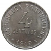 Португалия 4 сентаво 1919 г.