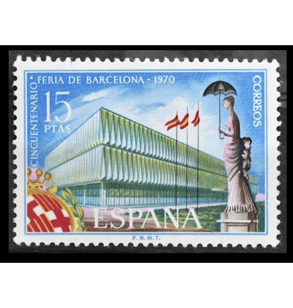 Испания 1970 г. "50-летие Барселонской ярмарки" Испания 1970 г. "50-летие Барселонской ярмарки"