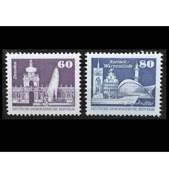 ГДР 1981 г. "Архитектура"