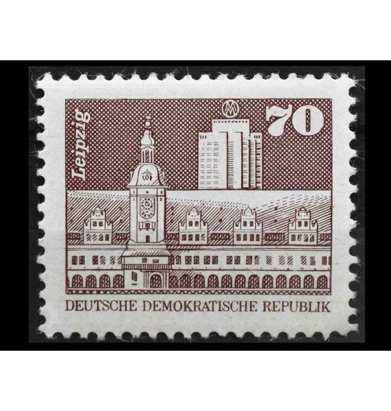ГДР 1981 г. "Старая ратуша Лейпцига" ГДР 1981 г. "Старая ратуша Лейпцига"