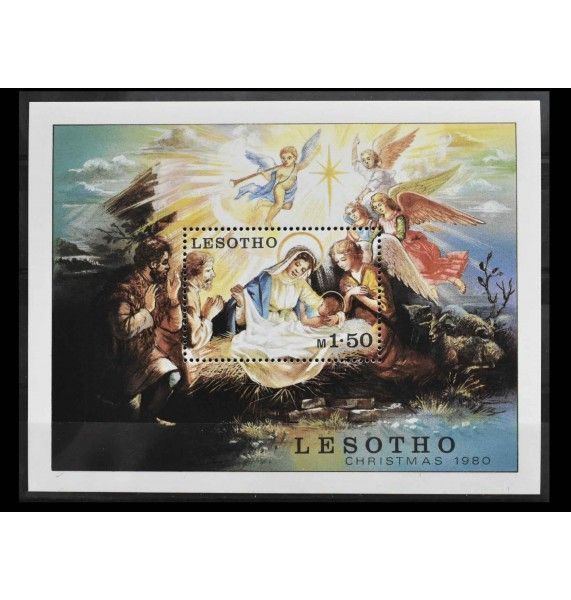 Лесото 1980 г. "Рождество"