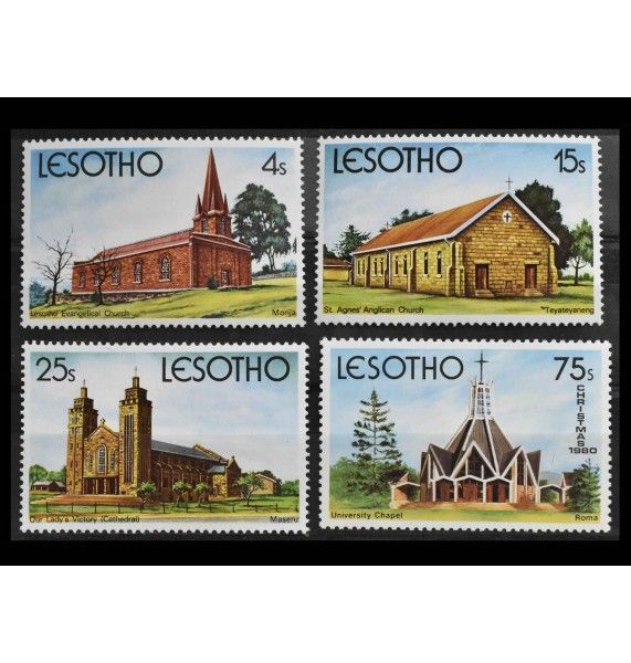 Лесото 1980 г. "Рождество"