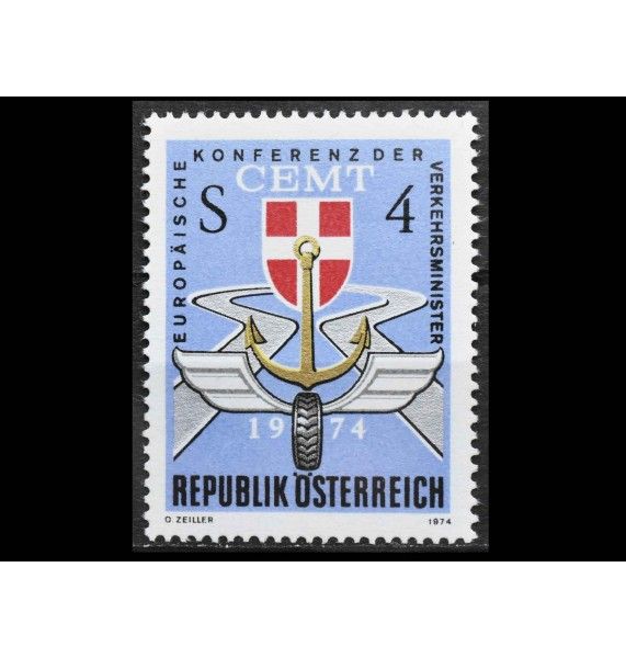 Австрия 1974 г. "Европейская конференция министров дорожного движения, Вена" Австрия 1974 г. "Европейская конференция министров дорожного движения, Вена"