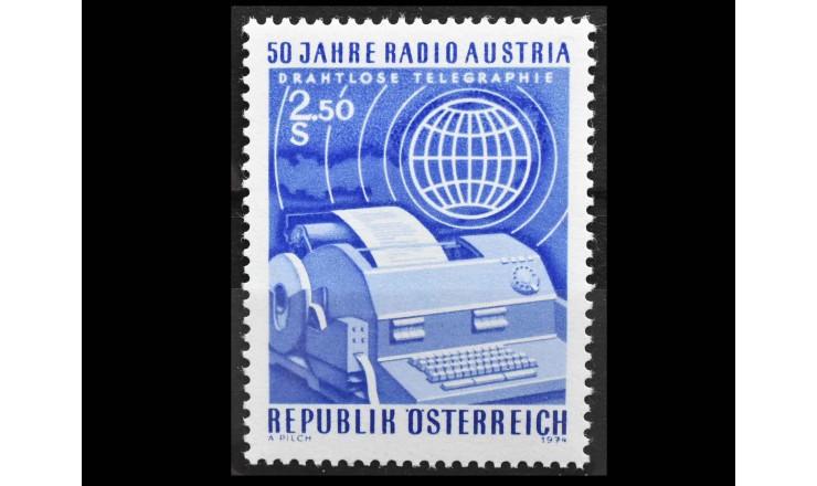 Австрия 1974 г. "50-летие Австрийского радио"