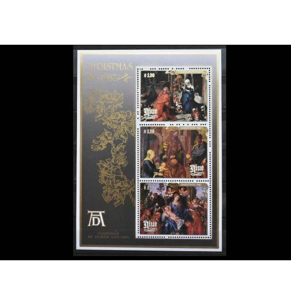 Ниуэ 1987 г. "Рождество: Картины Дюрера"