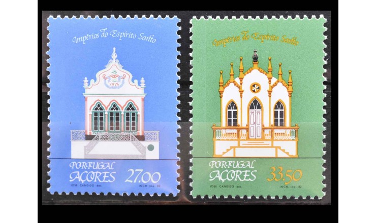 Азорские острова 1982 г. "Региональная архитектура"