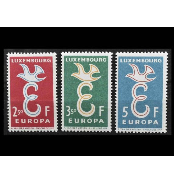 Люксембург 1958 г. "Европа: СЕПТ" Люксембург 1958 г. "Европа: СЕПТ"