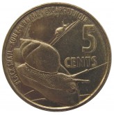 Сейшелы 5 центов 2016 г.