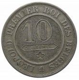 Бельгия 10 сантимов 1861 г. (Des Belges)