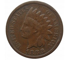 США 1 цент 1888 г.