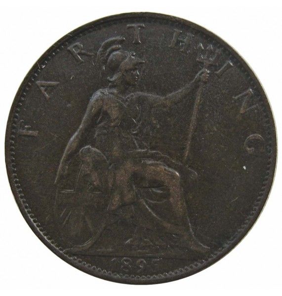 Великобритания 1 фартинг 1895 г.