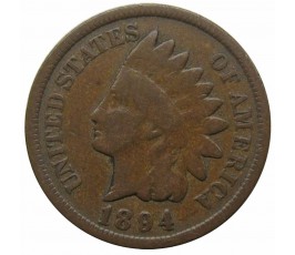 США 1 цент 1894 г.